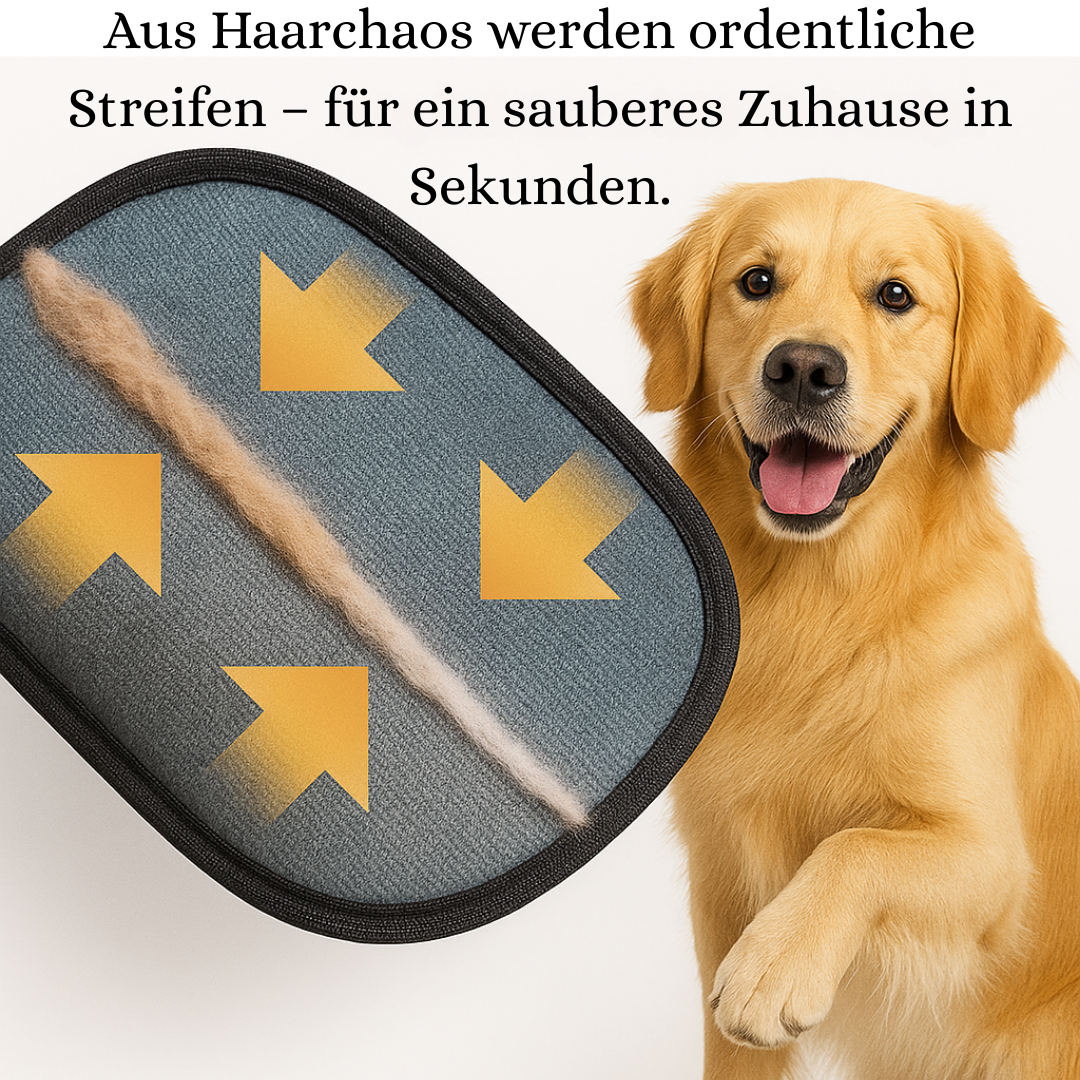 "FellFix Pro" Hundehaar-Entferner-Handschuh für Möbel & Textilien