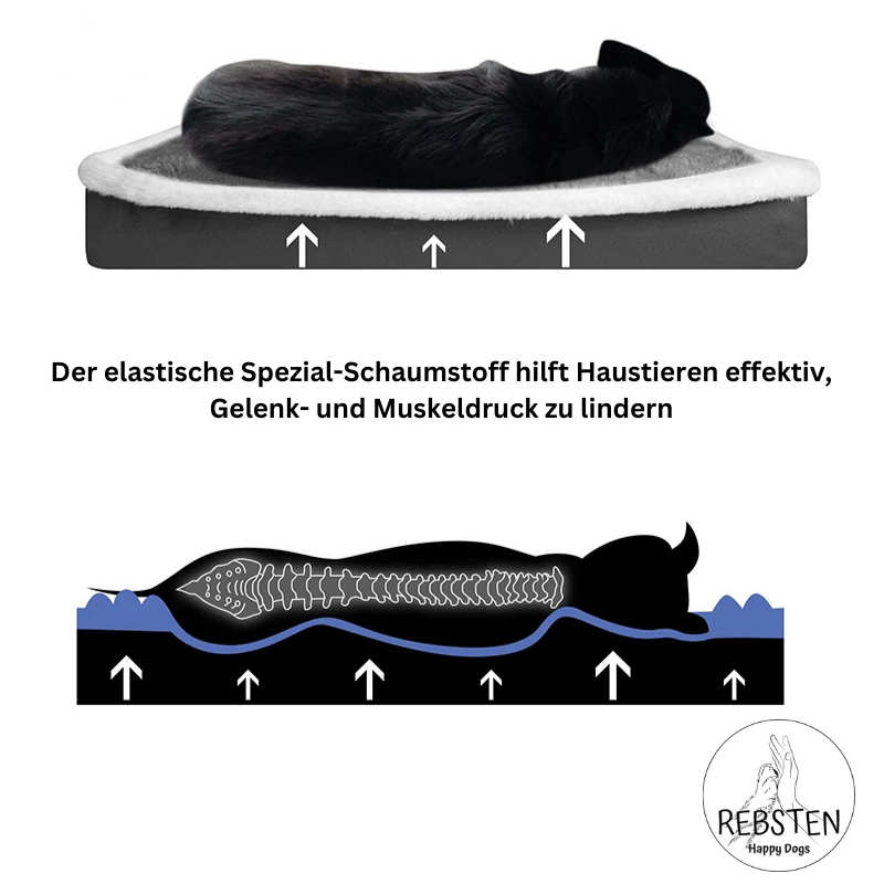 "SchnarchOase" orthopädisches Hundebett