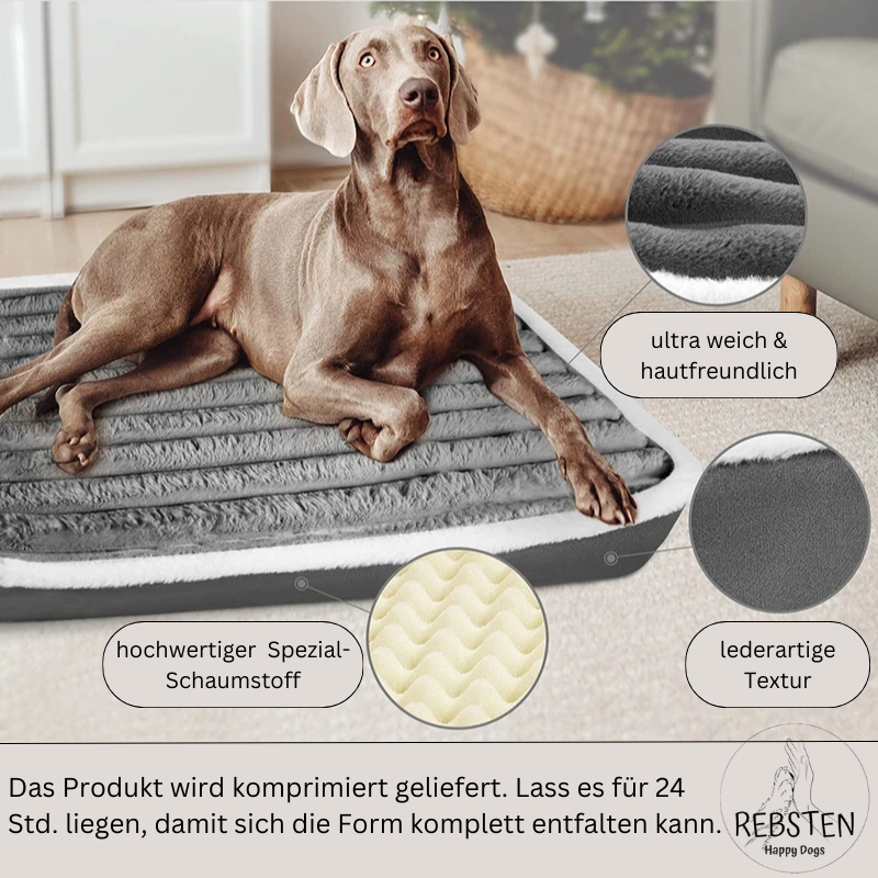 "SchnarchOase" orthopädisches Hundebett